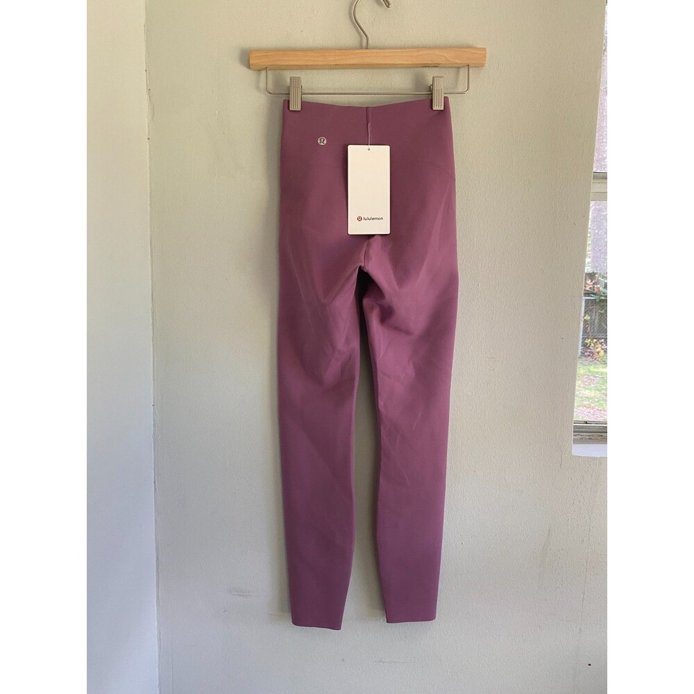 NWT Lululemon Size 2 Glow Up HR Tight 25” in Lavendar Lux $118 - Picture 2 of 4